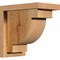 Ekena Millwork Alpine Rough Sawn Corbel w/Backplate, Western Red Cedar, 6"W x 10"D x 10"H COR06X10X10ALP01RWR - alternate 1